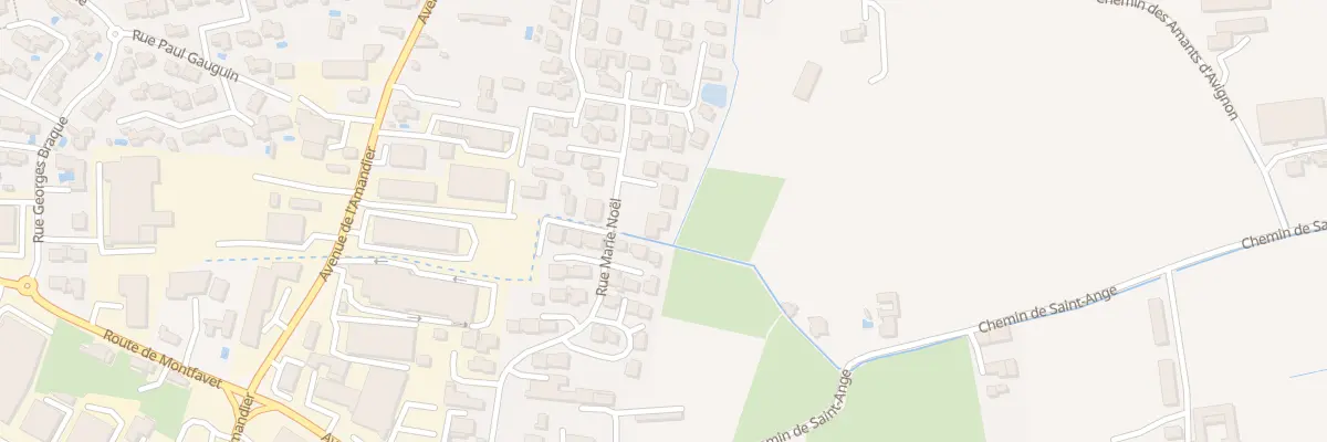 Plan du 272 Rue Marie Noel Mft à Avignon