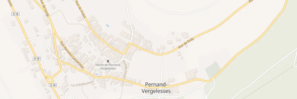 Plan du 19 Rue de Bully à Pernand-Vergelesses