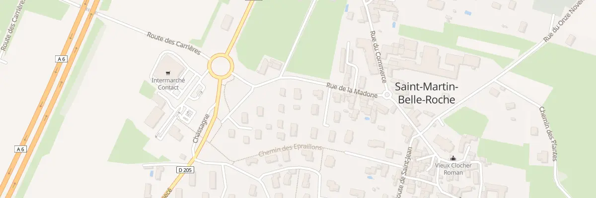Plan du 157 Rue de la Madone à Saint-Martin-Belle-Roche