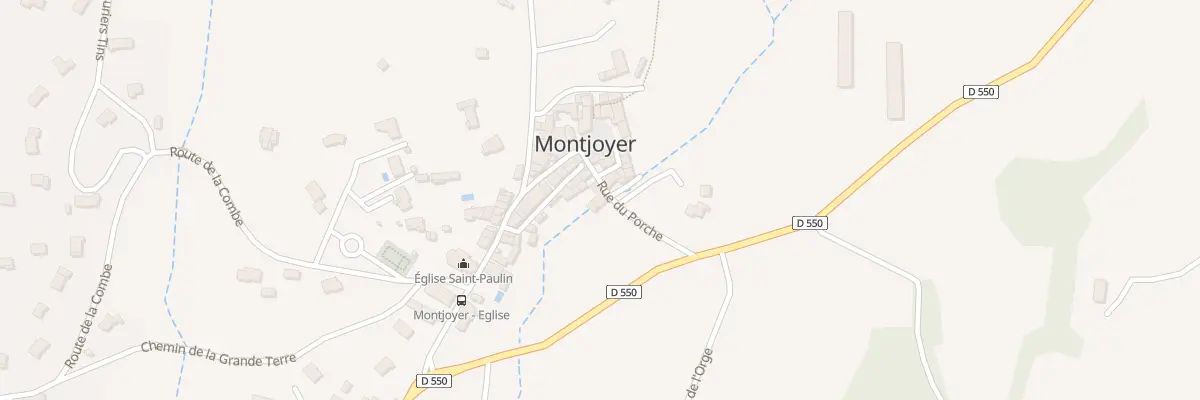 Plan du 5048 Le Village à Montjoyer