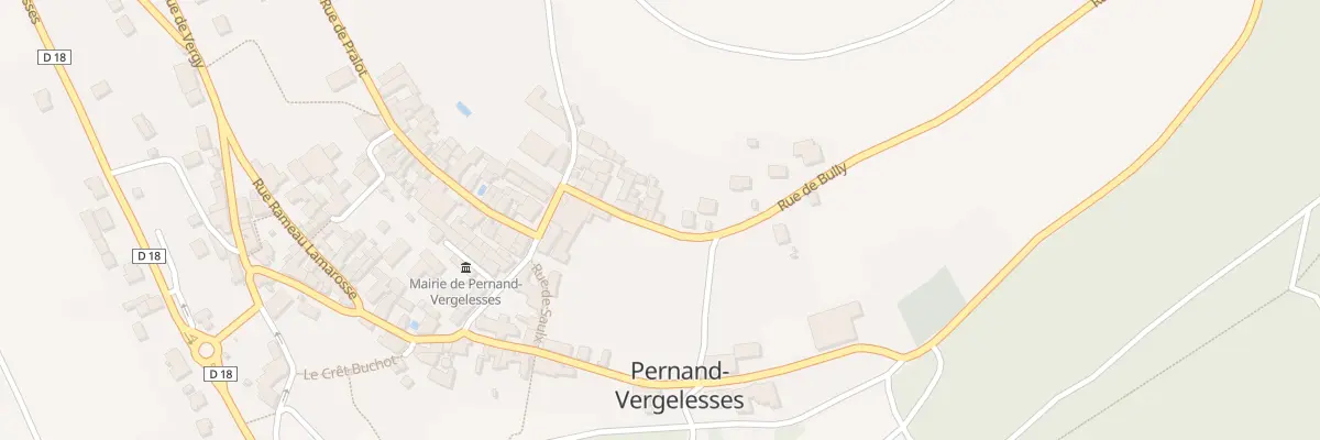 Plan du 21 Rue de Bully à Pernand-Vergelesses