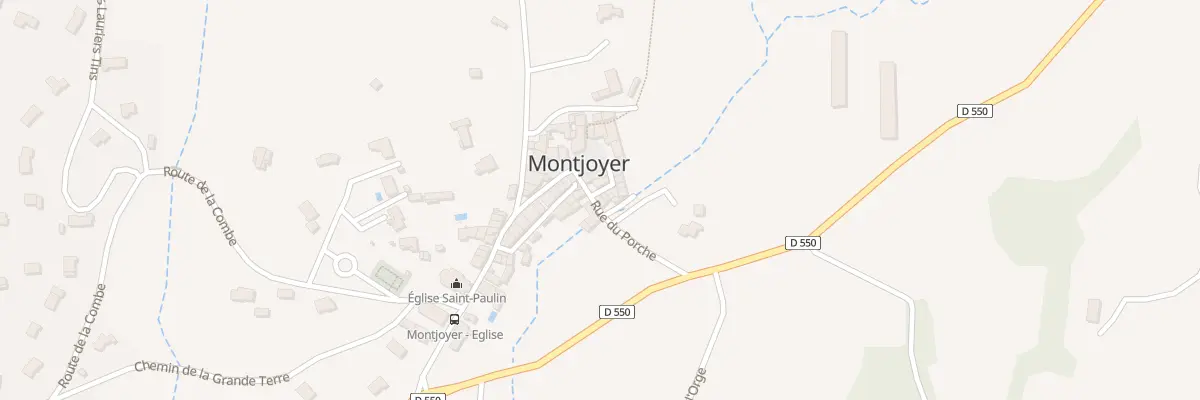 Plan du 5004 Le Village à Montjoyer