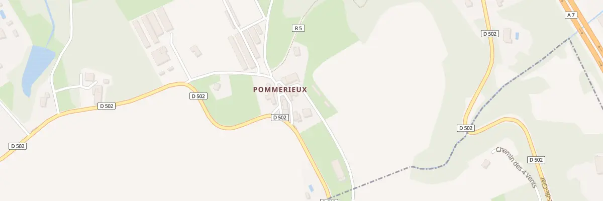 Plan du 5368 Pommerieux à Saint-Romain-en-Gal