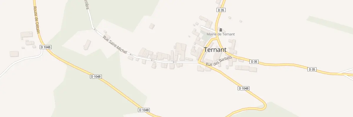 Plan du 18 Rue St Michel à Ternant