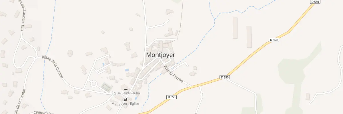 Plan du 5 Pas du Vieil Couvent à Montjoyer