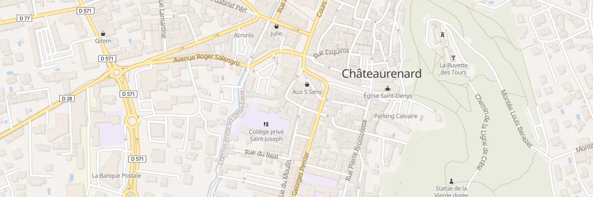 Plan du 3 Rue Docteur Chabrand à Châteaurenard