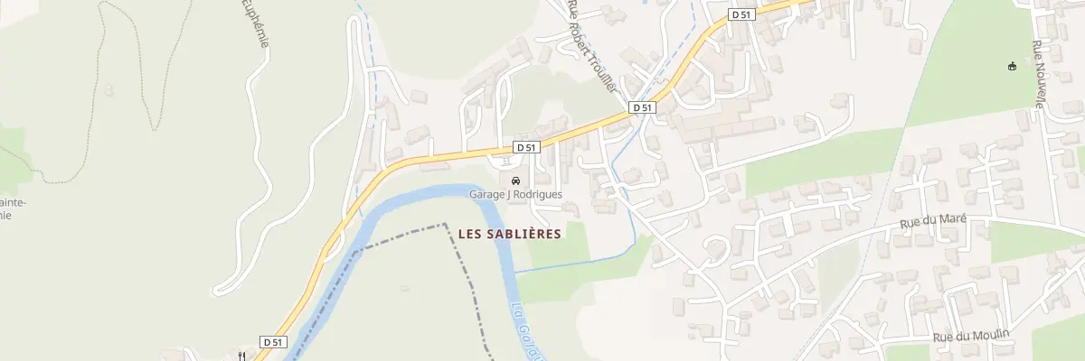 Plan du 22 Rue de la Vallée à Saint-Uze