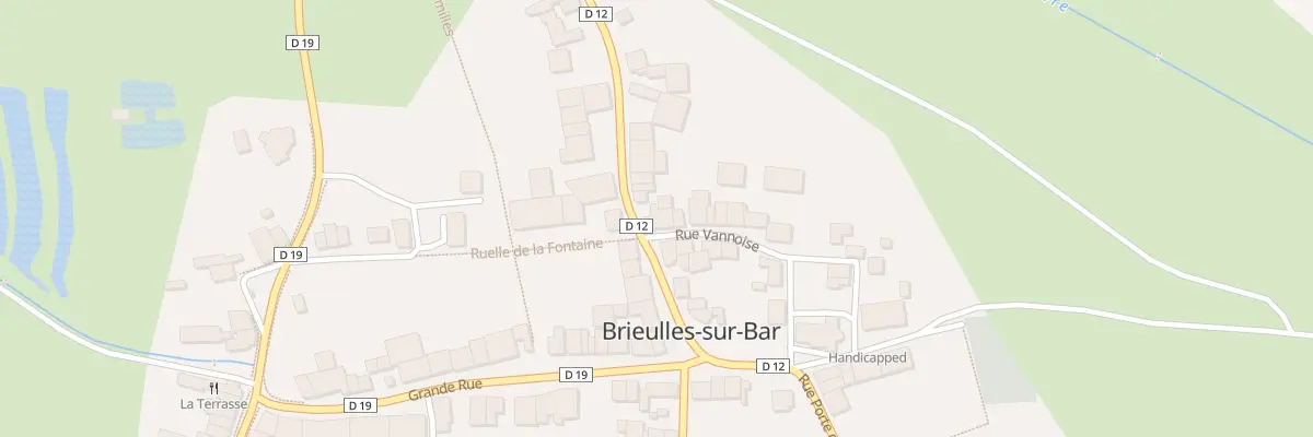 Plan du 1 Rue Vannoise à Brieulles-sur-Bar