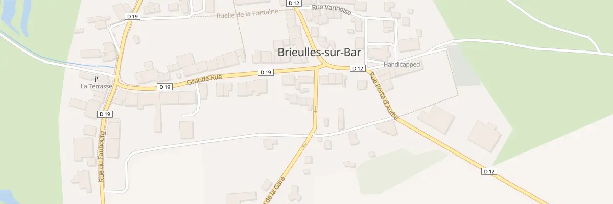 Plan du 5002 Le Village à Brieulles-sur-Bar
