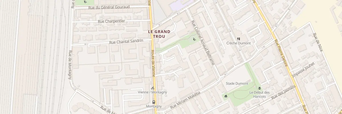 Plan du 177 Rte de Vienne à Lyon 8e Arrondissement