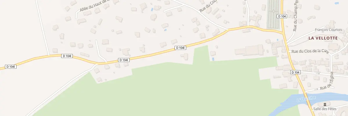 Plan du 19 Rue de Morcueil à Fleurey-sur-Ouche