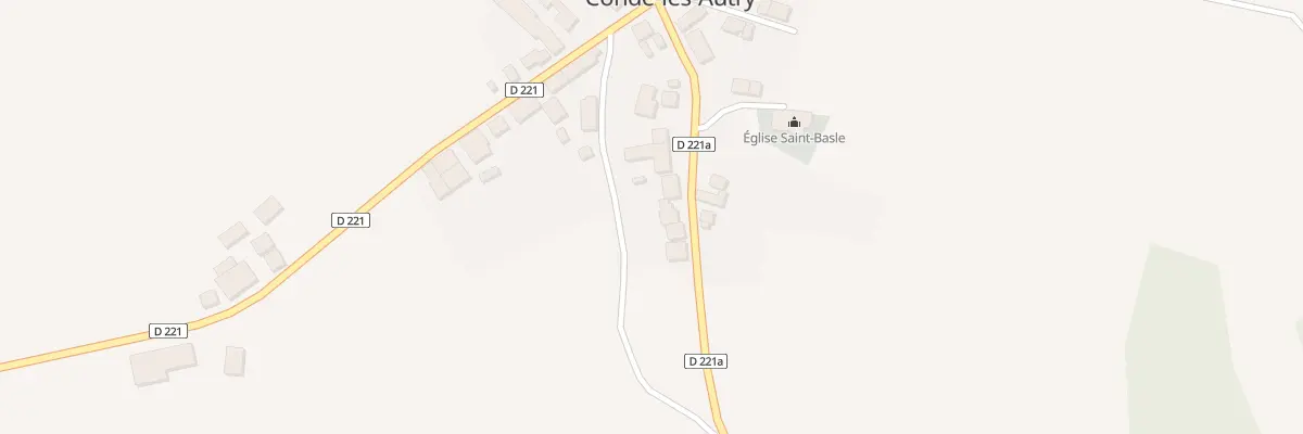 Plan du 14 Rue de la Roseraie à Condé-lès-Autry