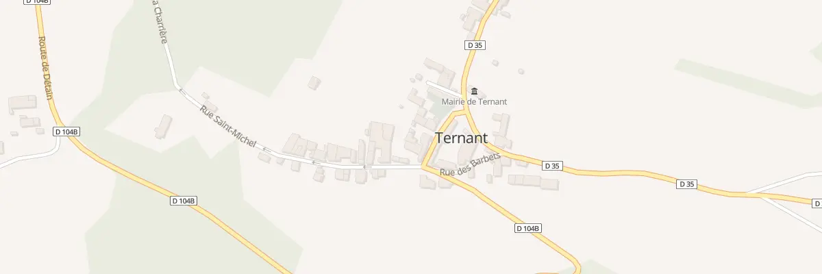 Plan du 4C Rue St Michel à Ternant