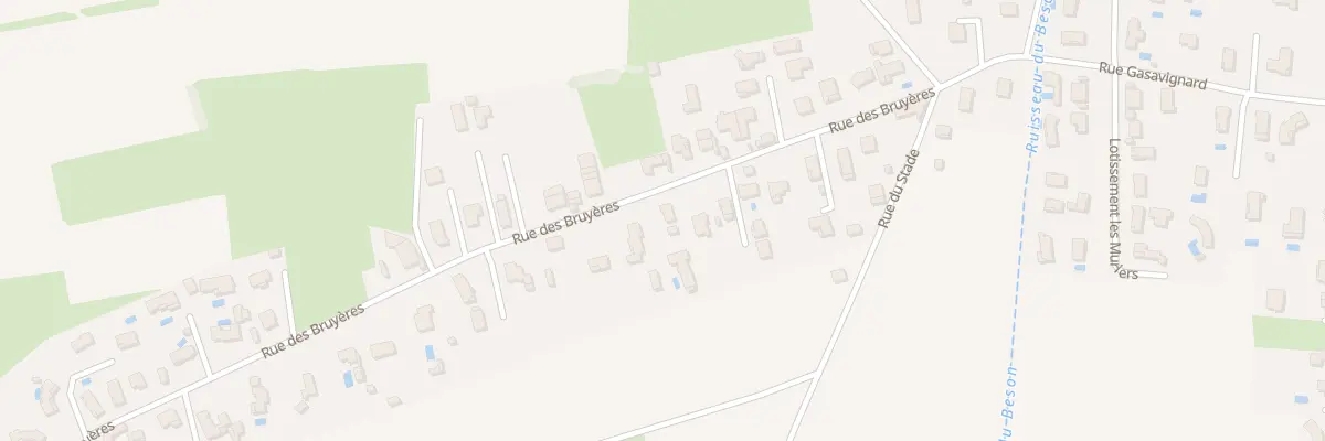 Plan du 19 Rue des Bruyères à Assieu