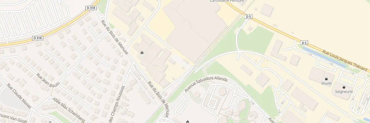 Plan du 88B Rue du Bois de Menuse à Chalon-sur-Saône
