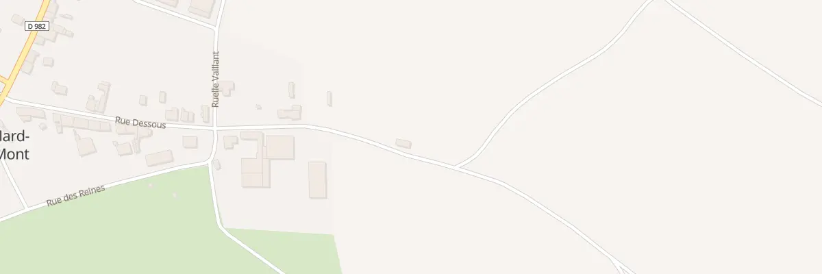 Plan du 33 Rue Dessous à Saint-Mard-sur-le-Mont