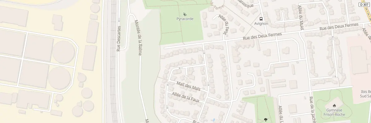 Plan du 8 Rue des Moissons à Saint-Fons