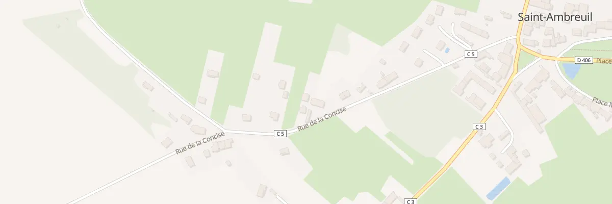 Plan du 372 Rue de la Concise à Saint-Ambreuil