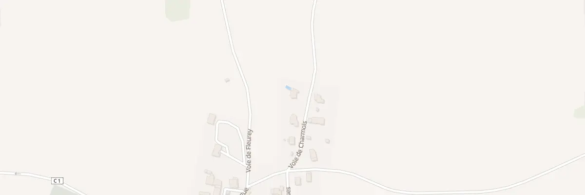 Plan du 5 Voie de Charmois à Urcy