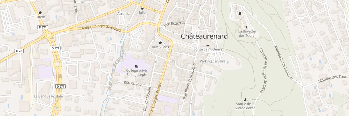Plan du 24 Rue Pic Chabaud à Châteaurenard