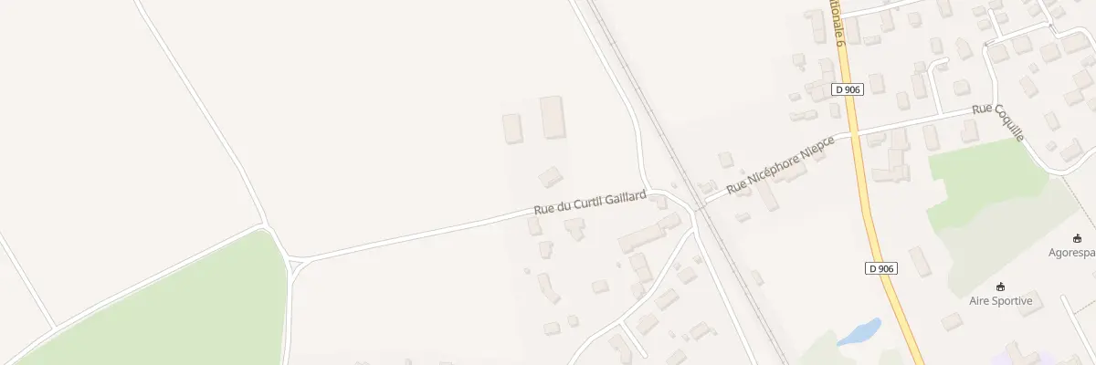 Plan du 2 Rue du Curtil Gaillard à Saint-Loup-de-Varennes