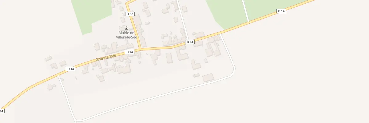 Plan du 19 Grande Rue à Villers-le-Sec