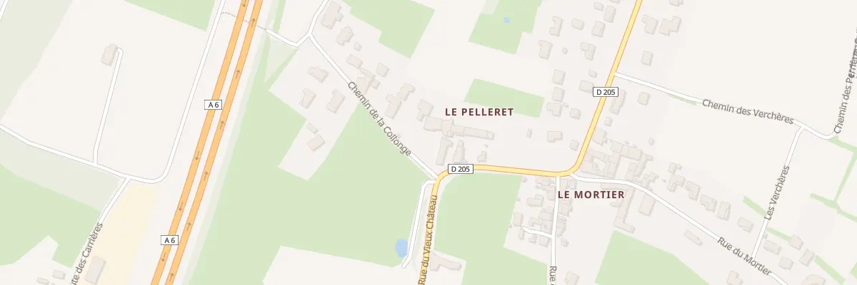 Plan du 1 Rue du Mortier à Saint-Martin-Belle-Roche