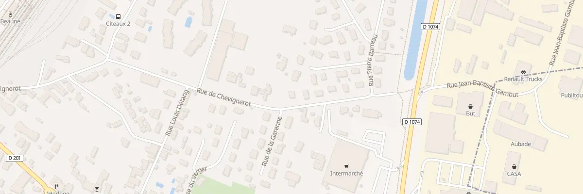 Plan du 27 Rue de Chevignerot à Beaune