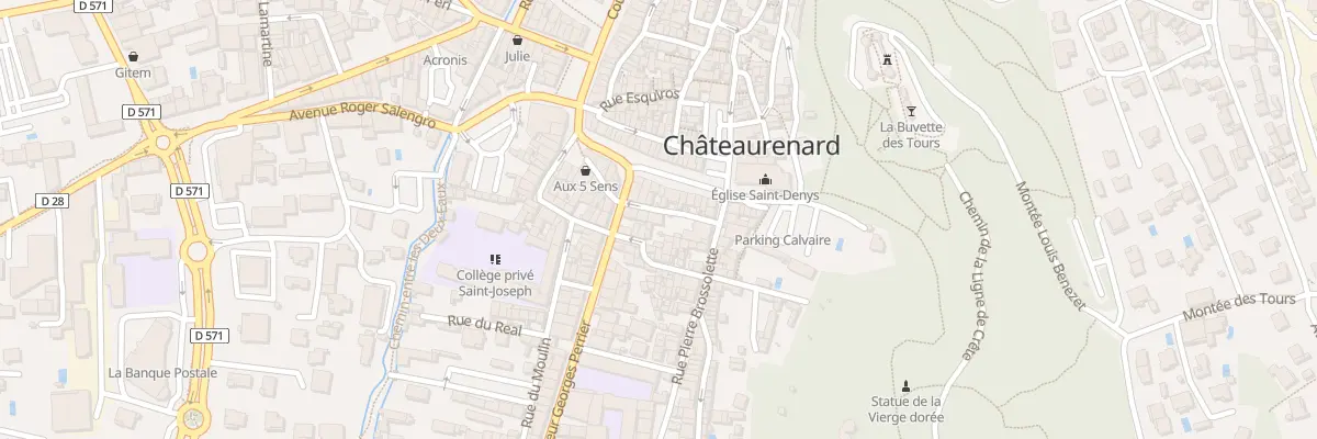 Plan du 20 Rue Pic Chabaud à Châteaurenard