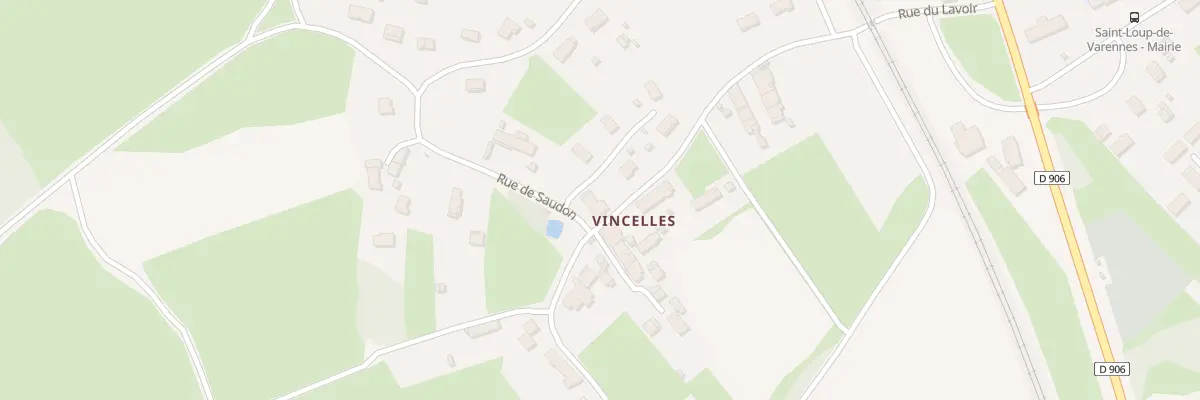 Plan du 12 Rue de Vincelles à Saint-Loup-de-Varennes