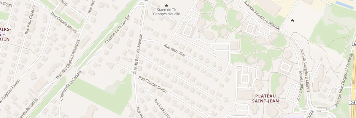 Plan du 19 Rue Jean Vilar à Chalon-sur-Saône