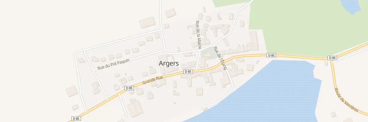 Plan du 3 Rue de l’Eglise à Argers