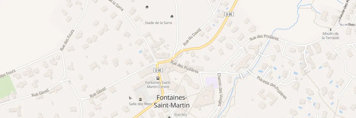 Plan du 5 Rue des Prolières à Fontaines-Saint-Martin