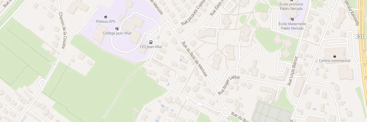 Plan du 25A Rue du Bois de Menuse à Chalon-sur-Saône