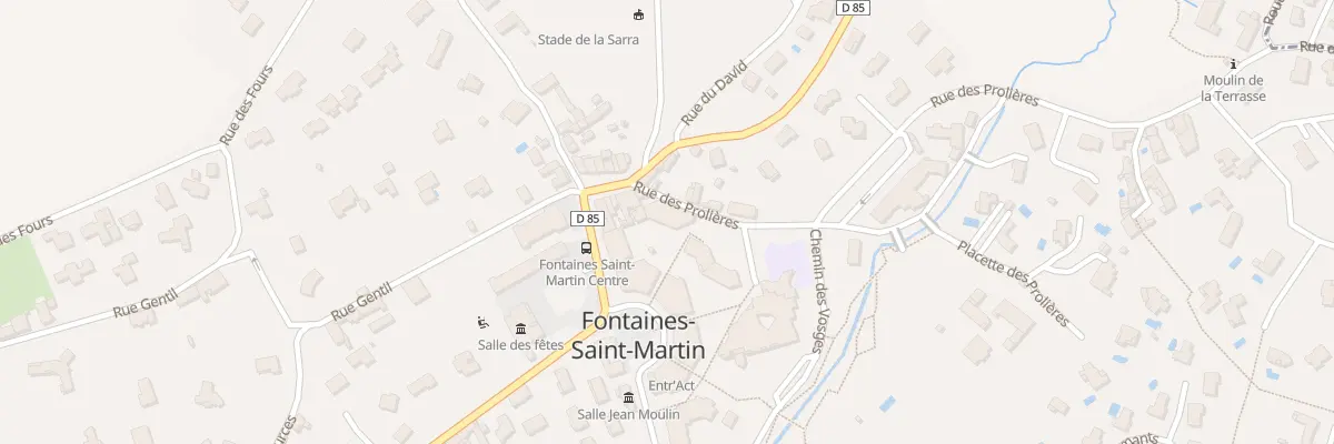 Plan du 15 Pl du 8 Mai 1945 à Fontaines-Saint-Martin