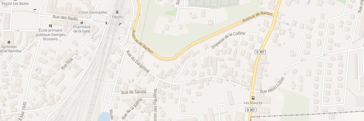 Plan du 9 Imp de la Colline à Feyzin