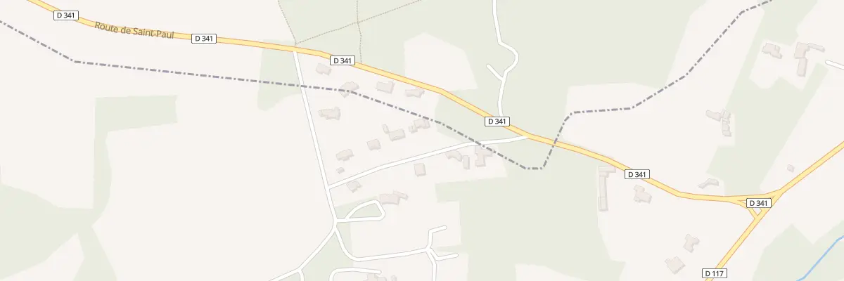 Plan du 133 Che Saint Guery à La Baume-de-Transit