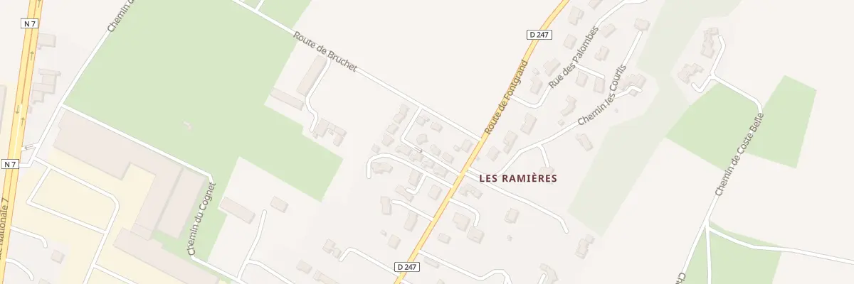 Plan du 3 All des Jardins de Chloe à Livron-sur-Drôme