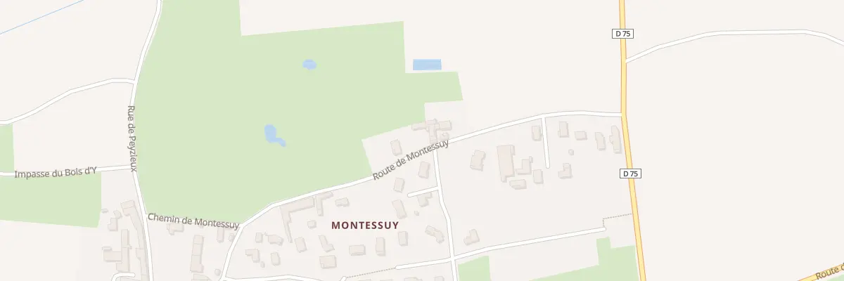Plan du 624 Rte de Montessuy à Chaneins