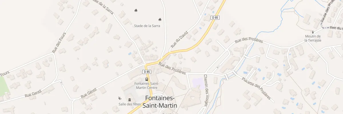 Plan du 20 Mte de la Côte Rivière à Fontaines-Saint-Martin