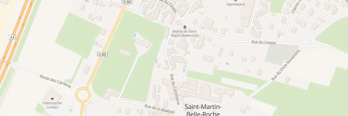 Plan du 8 Imp du Fournil à Saint-Martin-Belle-Roche