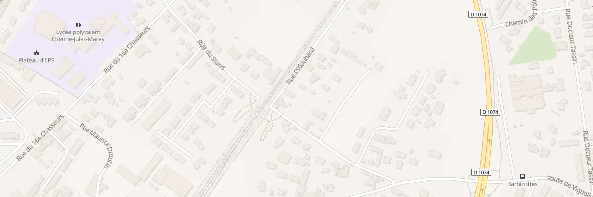 Plan du 4 Rue Esdouhard à Beaune