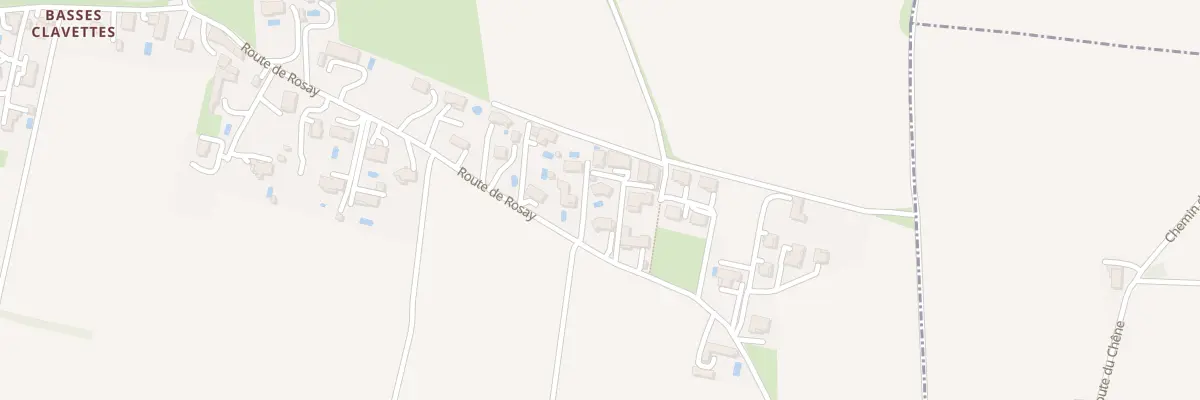 Plan du 55 Rte de Rosay à Saint-Rambert-d’Albon