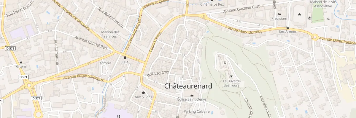 Plan du 4 Rue de la Concorde à Châteaurenard