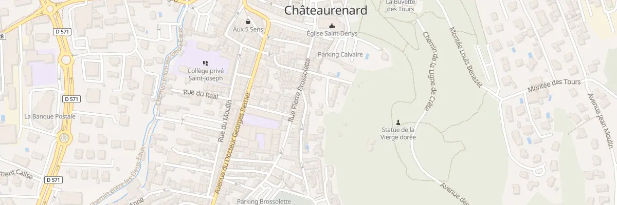 Plan du 7 Rue de l’Egalité à Châteaurenard