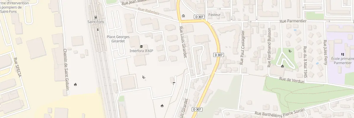 Plan du 2 Rue Marcel-Paulette Nicollin à Saint-Fons