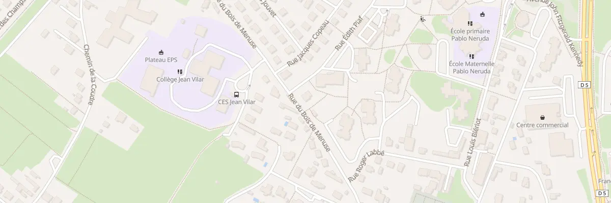 Plan du 30 Rue du Bois de Menuse à Chalon-sur-Saône