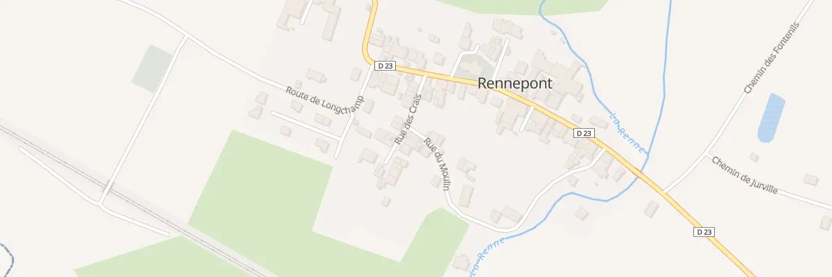 Plan du 4 Rue du Moulin à Rennepont