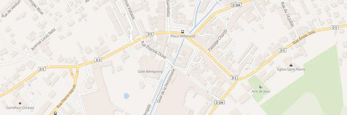 Plan du 7 Rue Etienne Dolet à Vrigne aux Bois
