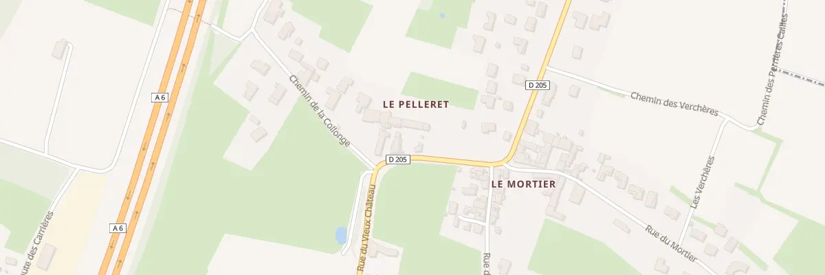 Plan du 5103 Rue du Mortier à Saint-Martin-Belle-Roche